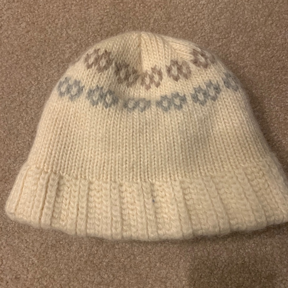 EUC vintage Hansen (Zwicker) off-white wool hat - Picture 1 of 8